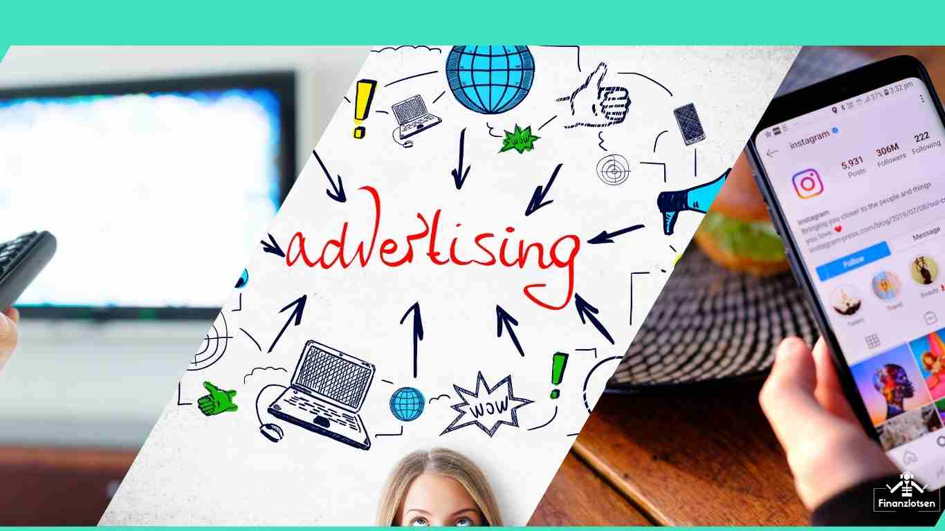 Grafik 2_ TV Werbung, Werbung und Social Mdia Werbung